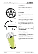 Предварительный просмотр 8 страницы Dr. Mach 5502 3031 27 Directions For Use Manual