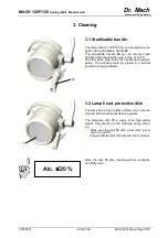 Preview for 5 page of Dr. Mach MACH 120 Series Instructions For Use Manual