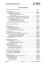 Preview for 3 page of Dr. Mach Mach 130 Mounting Instructions