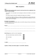 Предварительный просмотр 5 страницы Dr. Mach Mach 130 Mounting Instructions