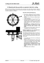 Предварительный просмотр 13 страницы Dr. Mach Mach 130 Mounting Instructions