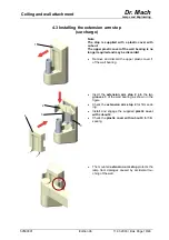 Предварительный просмотр 19 страницы Dr. Mach Mach 130 Mounting Instructions