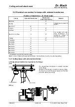 Предварительный просмотр 21 страницы Dr. Mach Mach 130 Mounting Instructions