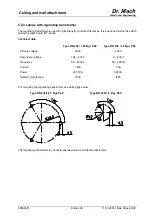 Предварительный просмотр 23 страницы Dr. Mach Mach 130 Mounting Instructions