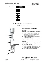 Предварительный просмотр 25 страницы Dr. Mach Mach 130 Mounting Instructions