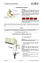 Предварительный просмотр 30 страницы Dr. Mach Mach 130 Mounting Instructions