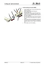 Предварительный просмотр 34 страницы Dr. Mach Mach 130 Mounting Instructions