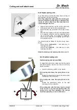 Предварительный просмотр 37 страницы Dr. Mach Mach 130 Mounting Instructions