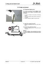 Предварительный просмотр 39 страницы Dr. Mach Mach 130 Mounting Instructions