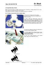 Preview for 10 page of Dr. Mach Mach 380 Mounting Instructions, Directions For Use