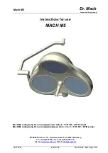 Dr. Mach Mach M5 Instructions For Use Manual предпросмотр