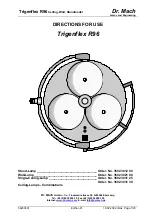 Dr. Mach Trigenflex R96 Directions For Use Manual предпросмотр