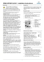 Preview for 1 page of Dr. Neuhaus ZDUE-GPRS-PLUS-VI Installation Instructions