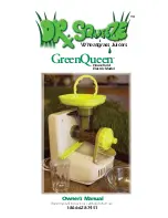 Dr. Squeezy GreenQueen Owner'S Manual preview