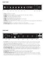 Preview for 4 page of DR. Z Amplification CURE Manual