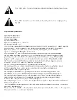 Preview for 2 page of DR. Z Amplification Z-Wreck ZA-31 Manual