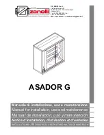 Dr. Zanolli ASADOR G Installation, Use And Maintenance Manual предпросмотр