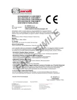 Предварительный просмотр 3 страницы Dr. Zanolli ASADOR G Installation, Use And Maintenance Manual