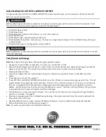 Preview for 36 page of DR 10.5HP PRO-26 Safety & Operating Instructions Manual