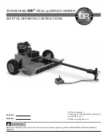 Preview for 1 page of DR 13 HP Pro Safety & Operating Instructions Manual