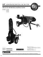 DR 22-Ton Safety & Operating Instructions Manual preview