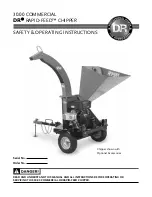 DR 30.00 COMMERCIAL  RAPID-FEED CHIPPER Safety & Operating Instructions Manual preview