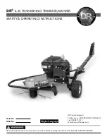 Preview for 1 page of DR 6.25 TOW-BEHIND Safety & Operating Instructions Manual