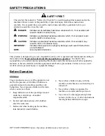 Preview for 5 page of DR 8157 Safety, Operation & Maintenance Instructions