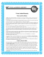 Preview for 55 page of DR Brush Safety & Operating Instructions Manual