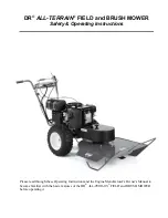 Preview for 1 page of DR DR ALL-TERRAIN FIELD and BRUSH MOWER Safety & Operating Instructions Manual