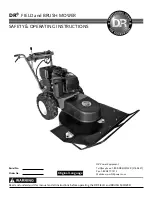 DR FIELD and BRUSH MOWER Safety & Operating Instructions Manual preview