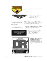 Preview for 8 page of DR Men's Trimmer Safety & Operating Instructions Manual