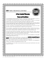 Preview for 34 page of DR PILOT XT Safety & Operating Instructions Manual