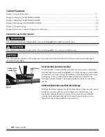 Preview for 2 page of DR Power Grader Safety & Operating Instructions Manual