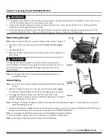 Preview for 11 page of DR Premier Safety & Operating Instructions Manual