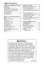 Preview for 2 page of DR PRO-3500iO Owner'S Manual