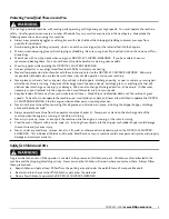 Preview for 5 page of DR PRO-XL Safety & Operating Instructions Manual