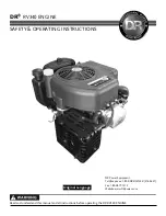 DR RV340 Safety & Operating Instructions Manual preview