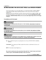 Preview for 5 page of DR SCOUT FIELD and BRUSH MOWER Operating Instructions Manual