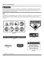 Preview for 4 page of DR SP26 Safety & Operating Instructions Manual