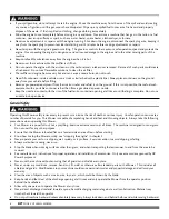 Preview for 6 page of DR SP26 Safety & Operating Instructions Manual