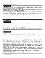 Preview for 4 page of DR VERSA TRAILER PRO XL2000 Safety & Operating Instructions Manual