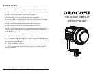 DRACAST DRBRP800B Instruction Manual предпросмотр