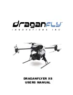 Draganfly DRAGANFLYER X8 User Manual preview