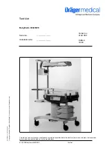 Предварительный просмотр 91 страницы Dräger Medical Babytherm 8004 Technical Documentation Manual