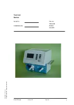 Предварительный просмотр 79 страницы Dräger Medical Savina Manual