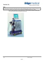 Предварительный просмотр 134 страницы Dräger Medical Zeus Technical Documentation Manual