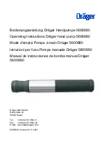 Dräger 5600880 Instructions Manual preview