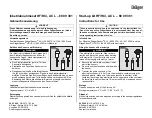 Preview for 1 page of Dräger 68 09 381 Instructions For Use Manual