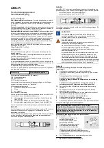 Предварительный просмотр 13 страницы Dräger ABIL-R Series Instructions For Use Manual